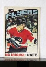 1976/77 O-PEE-CHEE HOCKEY CARD #26 MEL BRIDGMAN ROOKIE