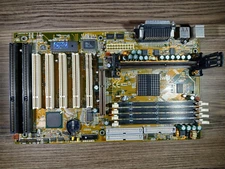 VINTAGE Iwill BD100 Slot 1 440BX motherboard ATX + 128 mb ram - TESTED WORKS !!!