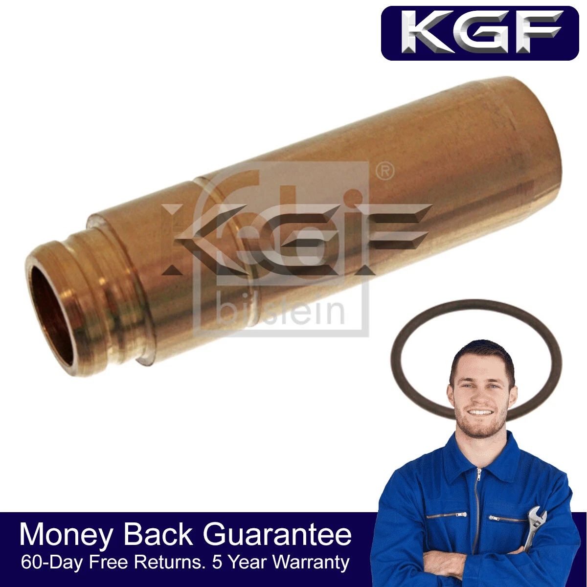 KGF Valve Guide Fits Mercedes SL Saloon 190 2.0 2.3 2.6 3.0 #1 