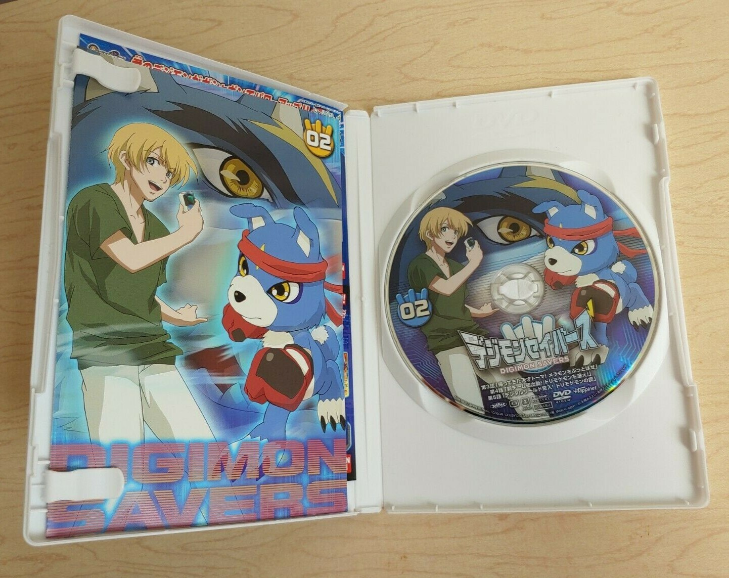 Box Dvd Anime Digimon 5 Savers Dublado + Digimon Tri