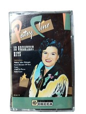 Patsy Cline 12 Greatest Hits Cassette Tape MCAC-12 Includes Patsy's Most Loved