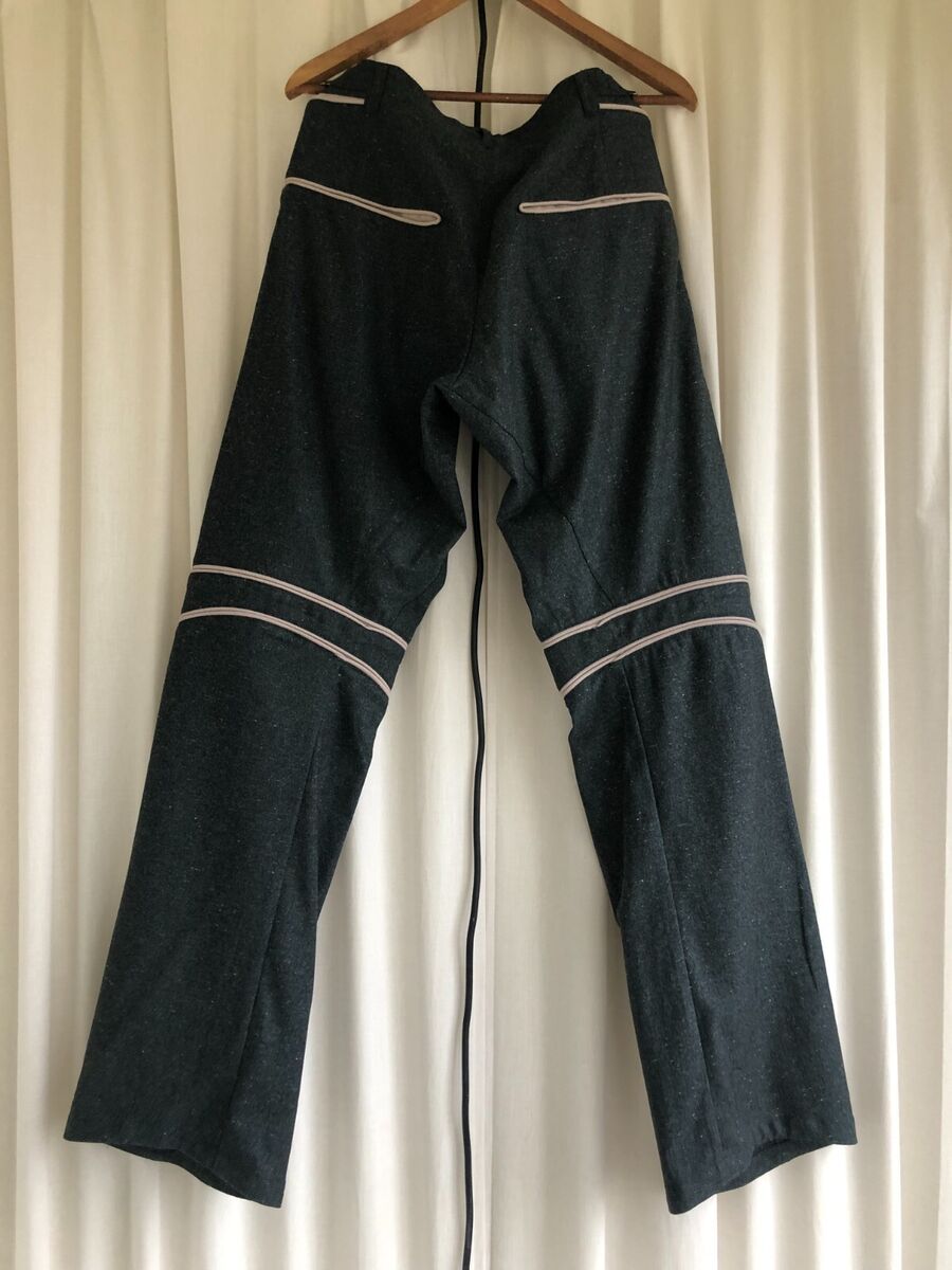 Men Kiko Kostadinov Giran piping trousers/pants size 46 | eBay Men Kiko Kostadinov Giran piping trousers/pants size 46 | eBay