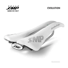 NEW Selle SMP EVOLUTION Saddle : WHITE - MADE IN iTALY!