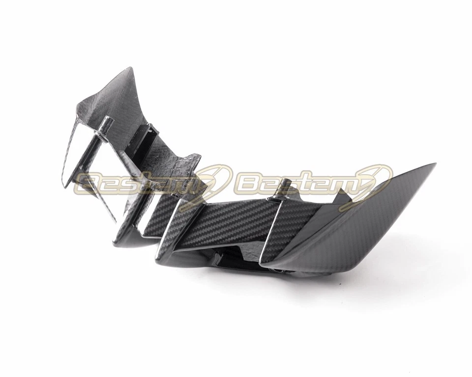 Cubierta de faro de fibra de carbono Yamaha FZ10 MT10 2016 carenado sarga Foto 2 de 4