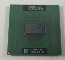 Used Intel Celeron M 360 CM360 1.4G 1M 400 SL8ML CPU