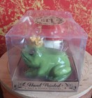 ENCHANTED FOREST Hand-Painted FROG PRINCE MUSHROOM Salt & Pepper Shaker Set — photo 5