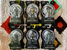 Mortal Kombat X Mezco Toyz 2015 Figures Sealed Lot Of 6 Scorpion Sub Zero Raiden