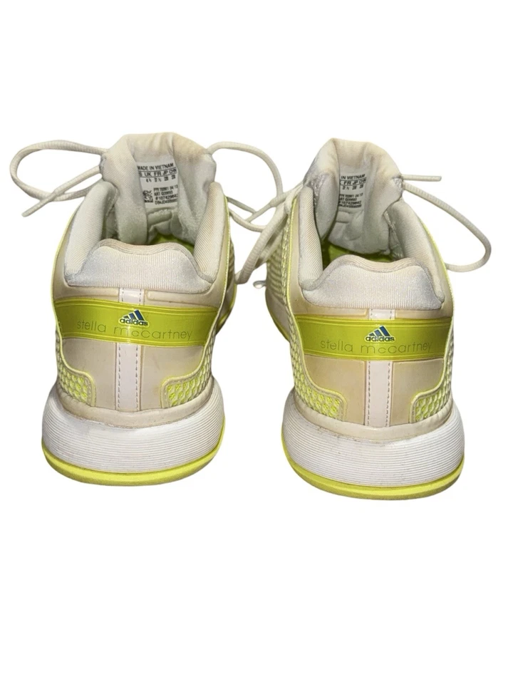 Туфли теннисные Adidas Stella McCartney Barricade белые неоновые женские 6 Q20693 - Изображение 4 из 4