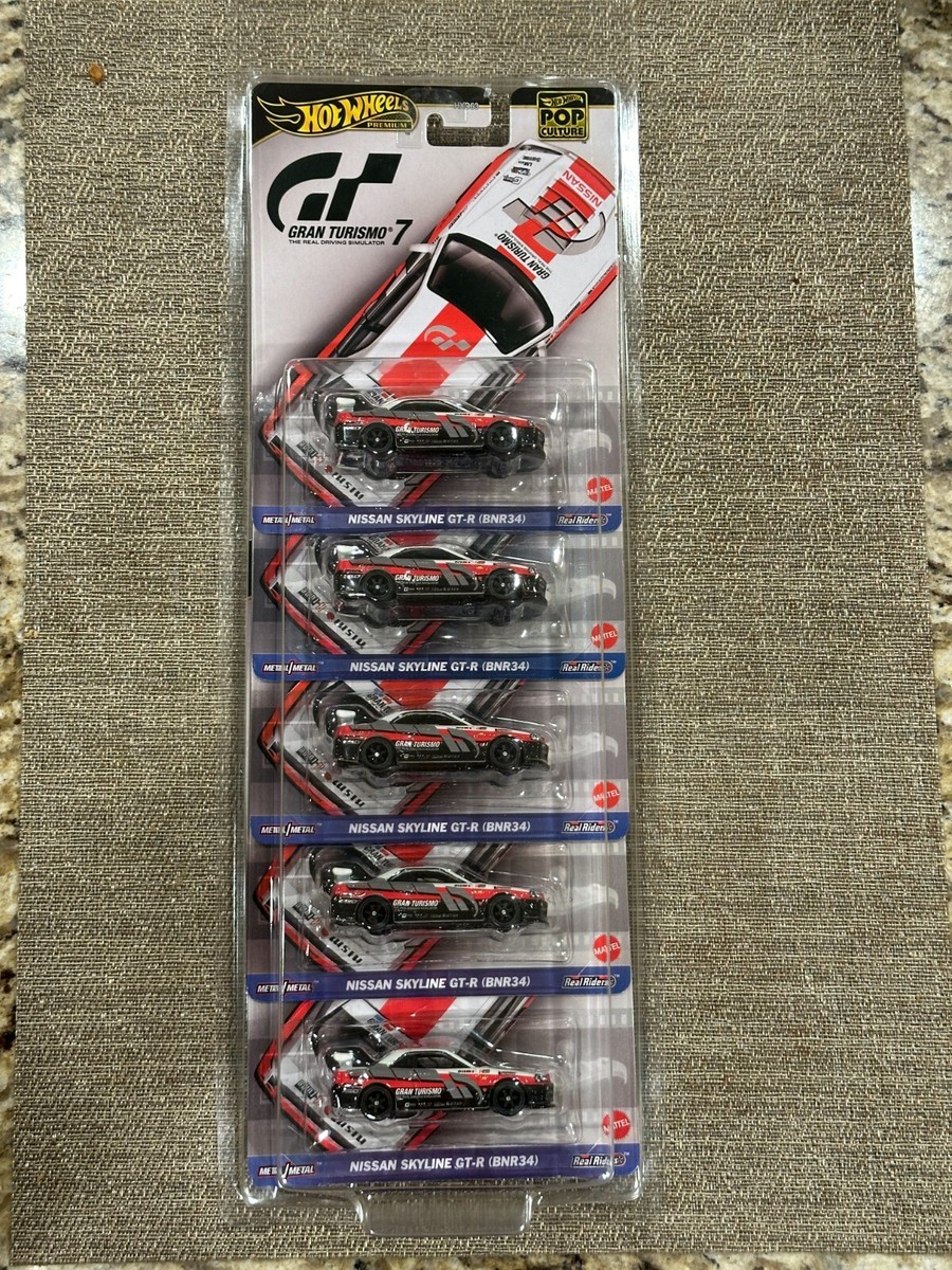 Hot Wheels Gran Turismo Nissan GT-R R34 Pop Culture Premium