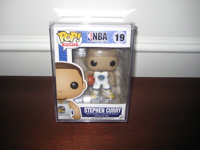 FUNKO POP NBA STEPHEN CURRY #19 WHITE JERSEY CHASE POPLIFE STICKER