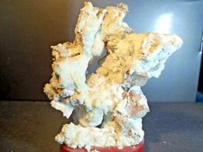 MINÉRAUX.  EPSOMITE (2). Sulfate Magnésium. Pyrénées Atlantique FRANCE. Géologie