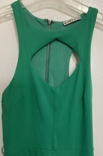 Alice + Olivia Womens Formal Evening Green Dress Size S