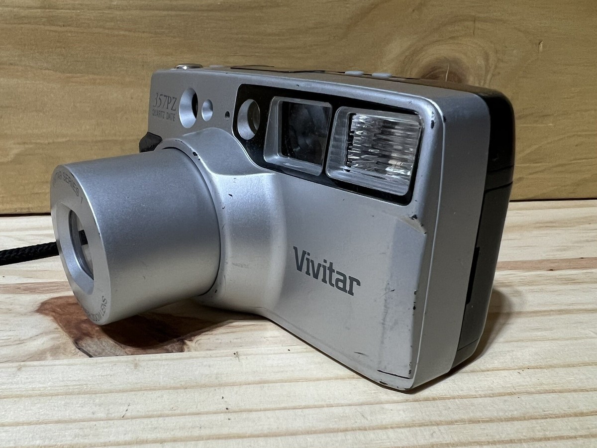 Vivitar Series 1 357PZ Quartz Date 35mm Point & Shoot Film Camera