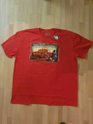 Loot Crate Fallout April 2018 Nuka-World Postcard T-Shirt 3XL- NEW