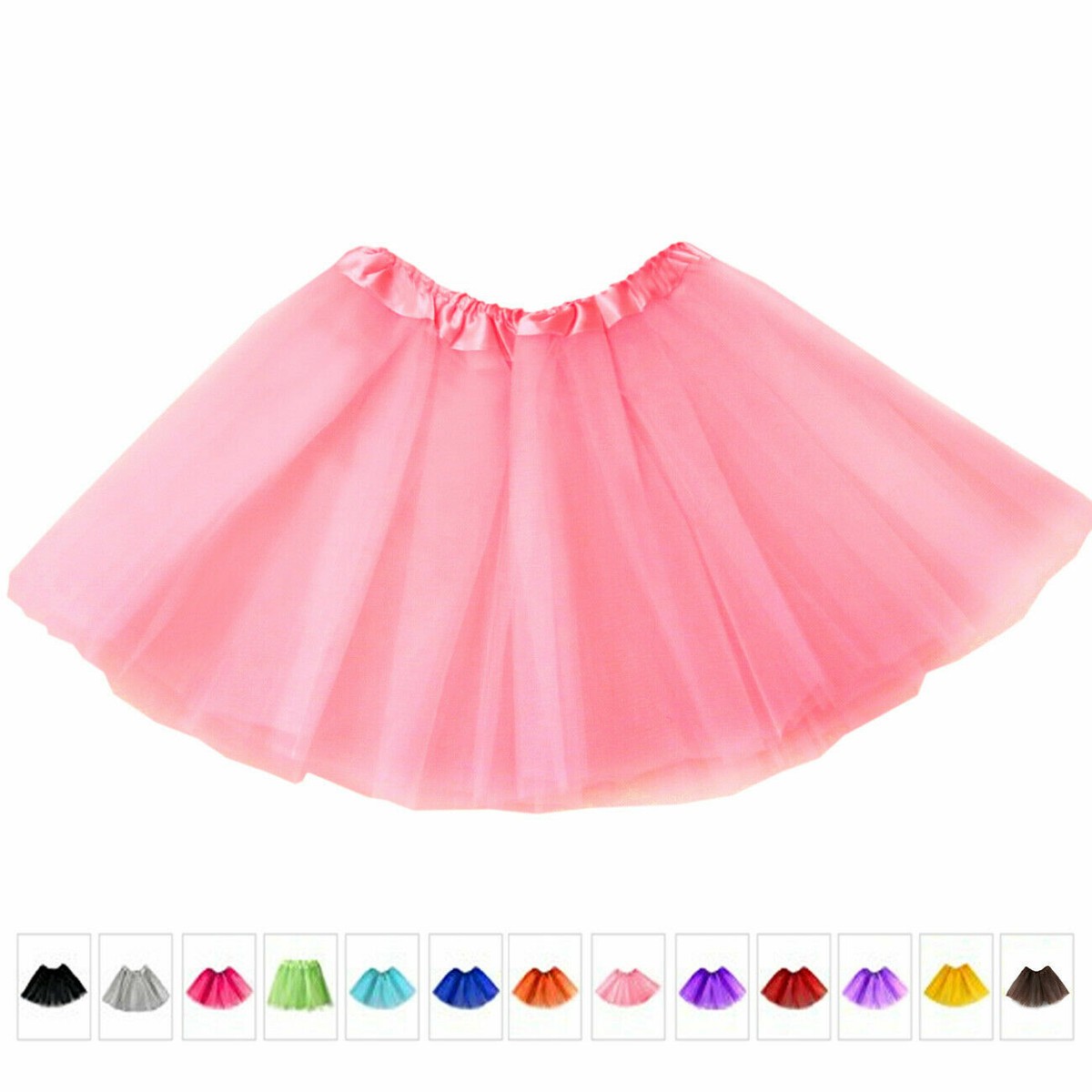 Falda Tutú De Tul Para Mujer Multicolor, Ideal Para Ballet, Disfraces Y  Fiestas