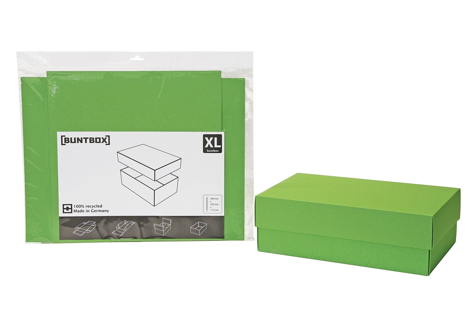 Buntbox 72-1 - Cardboard Set, Size XL, Apple