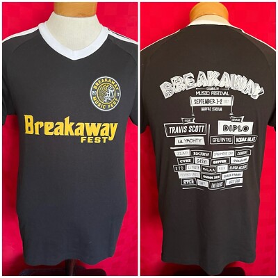 NEW NOS 2017 Breakaway Music Festival Shirt Medium Concert Tour Travis Scott