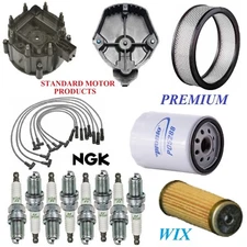 Tune Up Kit Filters Cap Wire Plugs For OLDSMOBILE CUSTOM CRUISER 5.0L 1980-1984