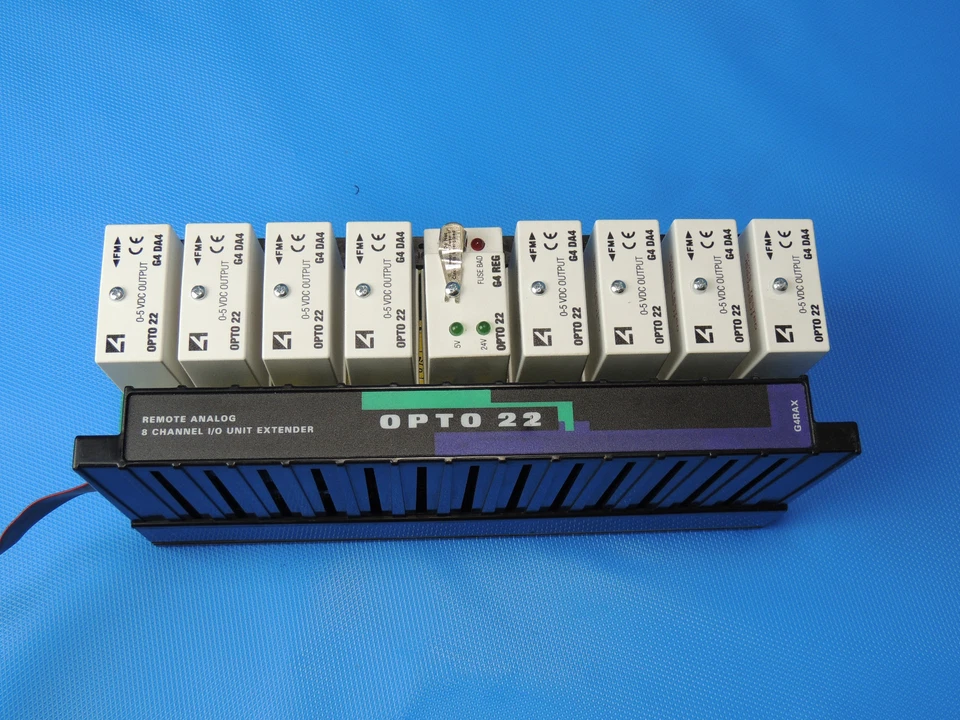 Opto 22 G4-RAX Remote Analog +8x G4DA4 + G4REG   Inkl.MwSt - Image 2 of 3
