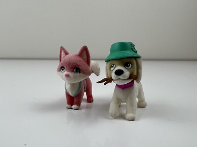 Barbie Pets Blind Bag Dog Cat Figures Flocked Replacement