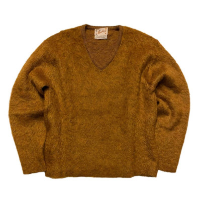 RARE!! Vintage 60's Men's Barclay mohair sweater v-neck RARE!! Vintage 60's Men's Barclay mohair sweater v-neck