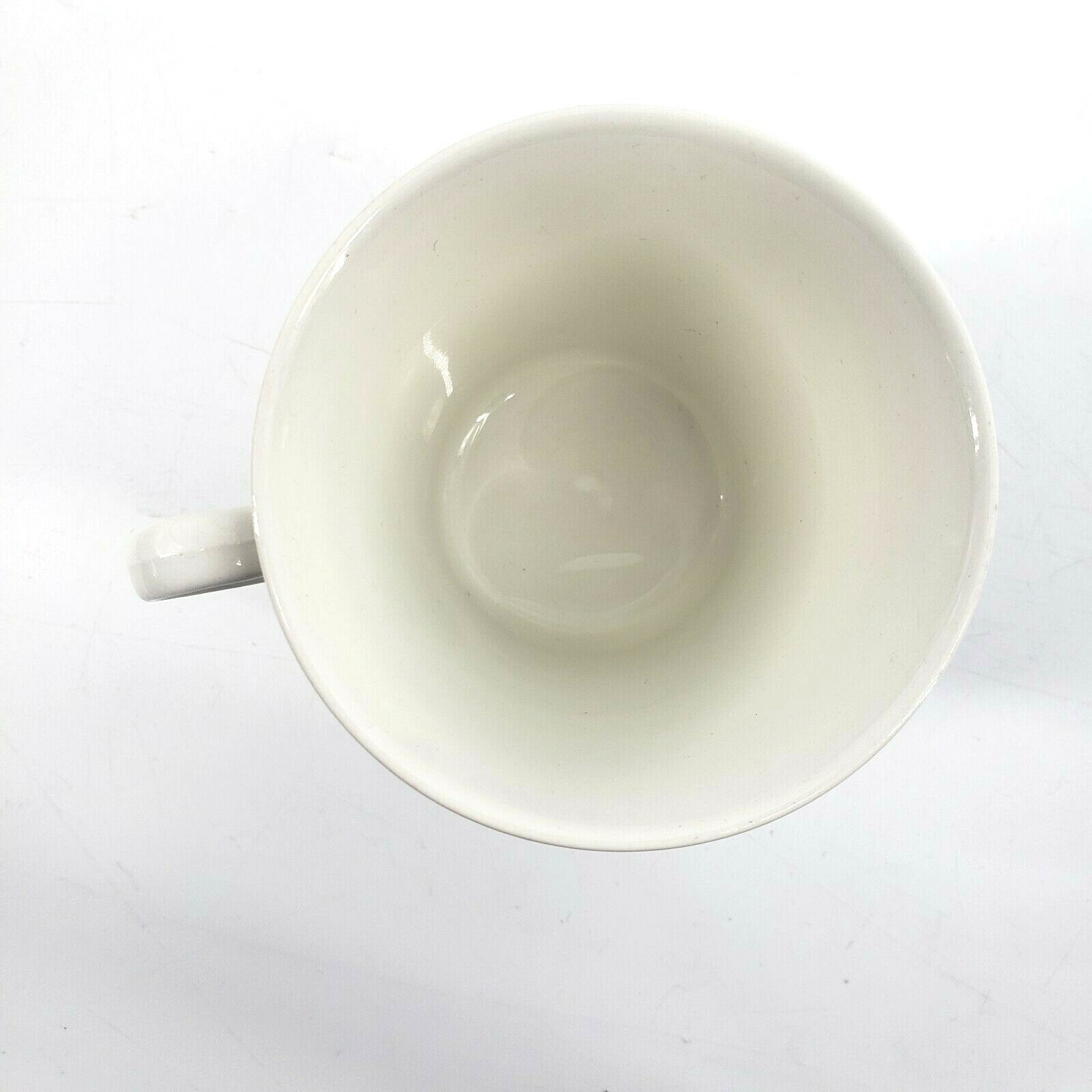 Vtg Lotte Turi-Design Cup Mug Figgjo Norway Flat Notch Hand Painted 