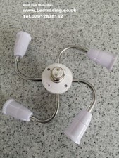 Bulb Holder adapter /Splitter, Base B22, splitter holder E27, 4way and 5 Way