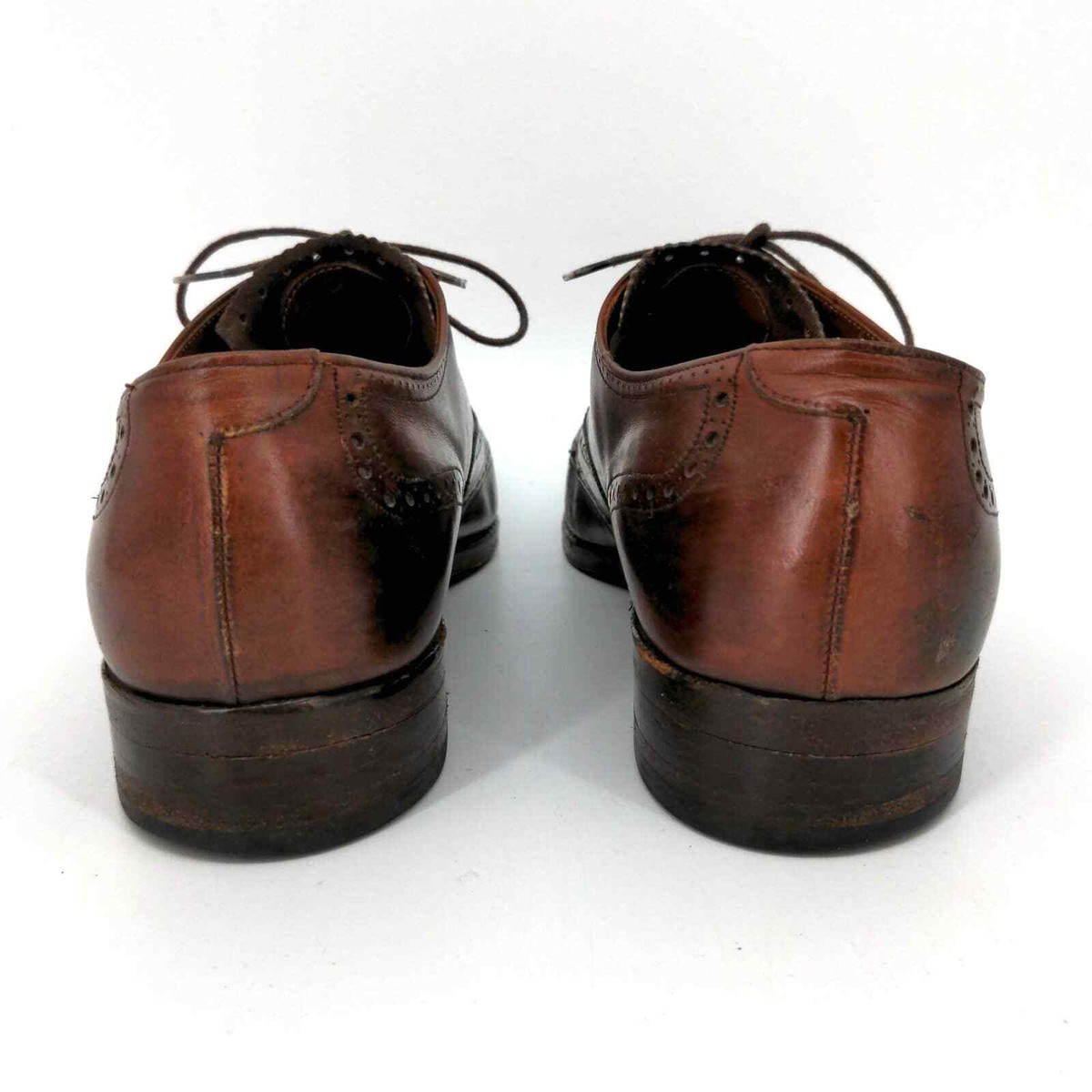 Lloyd & Haig Custom Bulit Leather Wingtip Brogue Oxford Shoes Blucher Brown 12 Lloyd & Haig Custom Built Long Wing Bluchers | vcleat main image 2