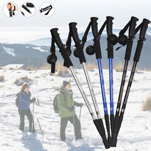 Trekking telescópico Senderismo polos Bastón para | eBay