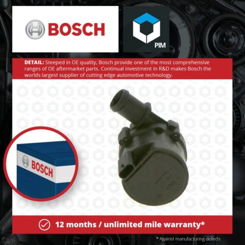 Water Pump for Parking Heater 0392023454 Bosch Auxiliary Additional 2Q0965567 - Picture 1 of 5