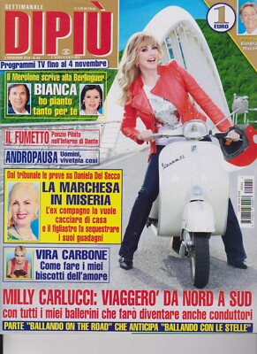 2018 11 05 - DIPIù - 05 NOVEMBER 2018 - N.44 - MILLY CARLUCCI