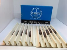 CLAROSTAT VC5E WIREWOUND POWER RESISTORS, 10 OHMS 5 WATT, NIB