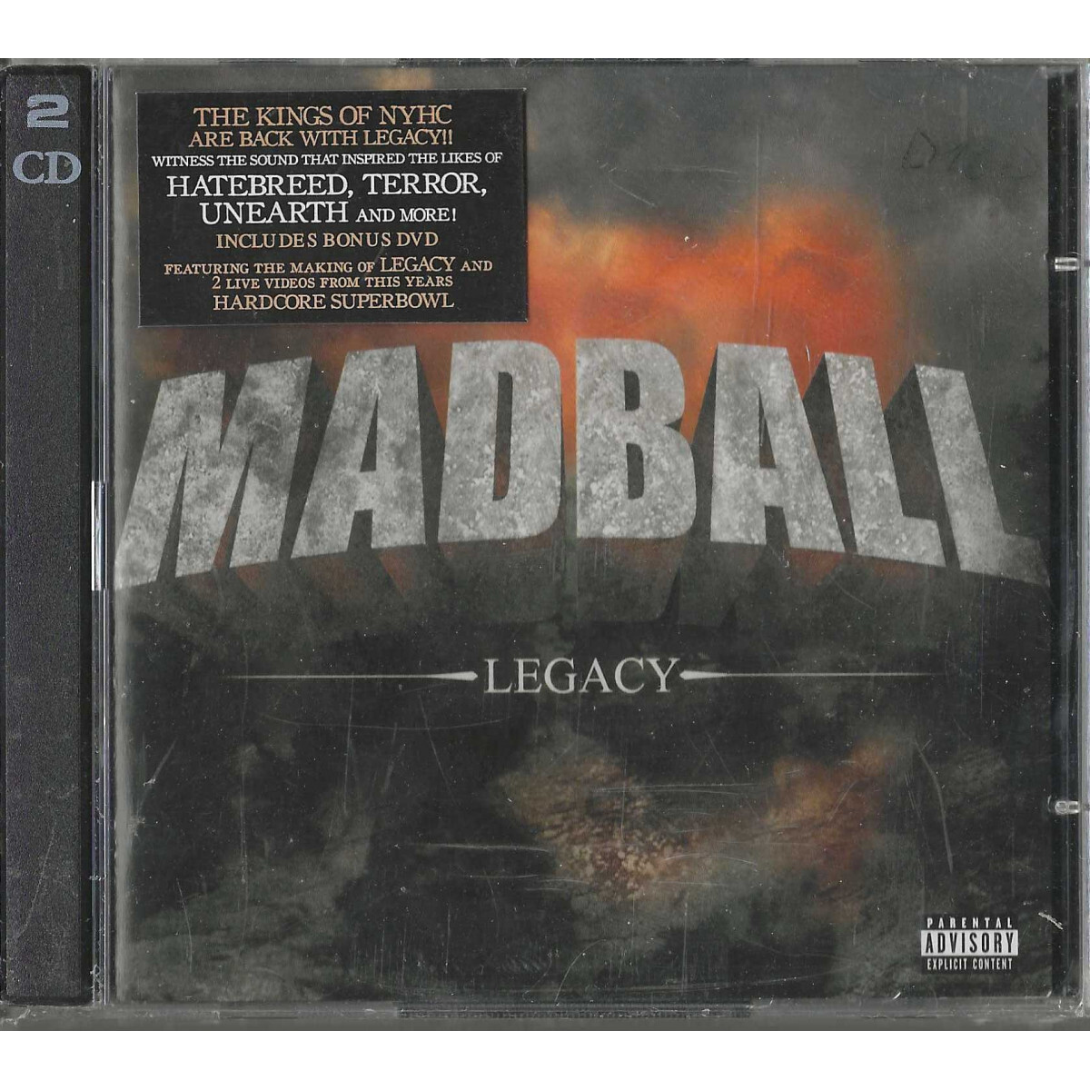 Madball CD/DVD Legacy / Roadrunner Records – RR 81288 Sealed