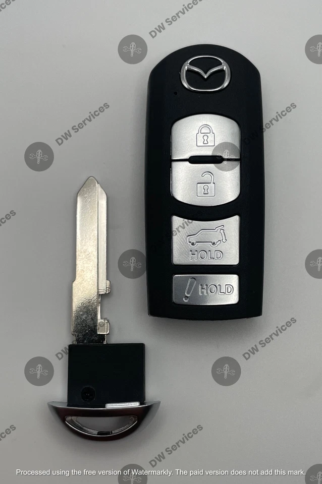 NEW! Mazda CX-7 / CX-9 PROXIMITY 4-button remote SMART key FOB WAZX1T763SKE11A04 - Image 4 of 4