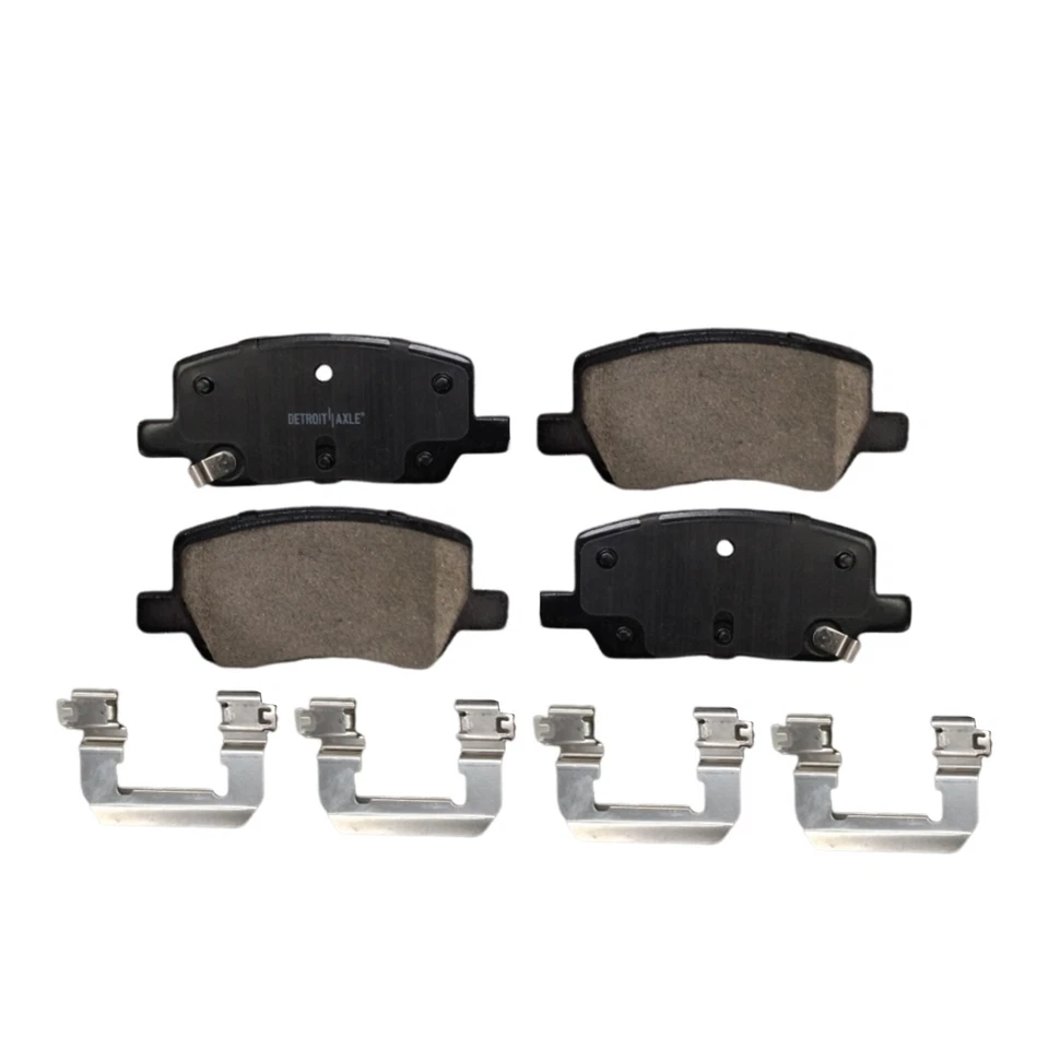 Pair Rear Ceramic Brake Pads for 2017 2018 2019 Tesla Model 3 Model S Model X - Image 3 of 4