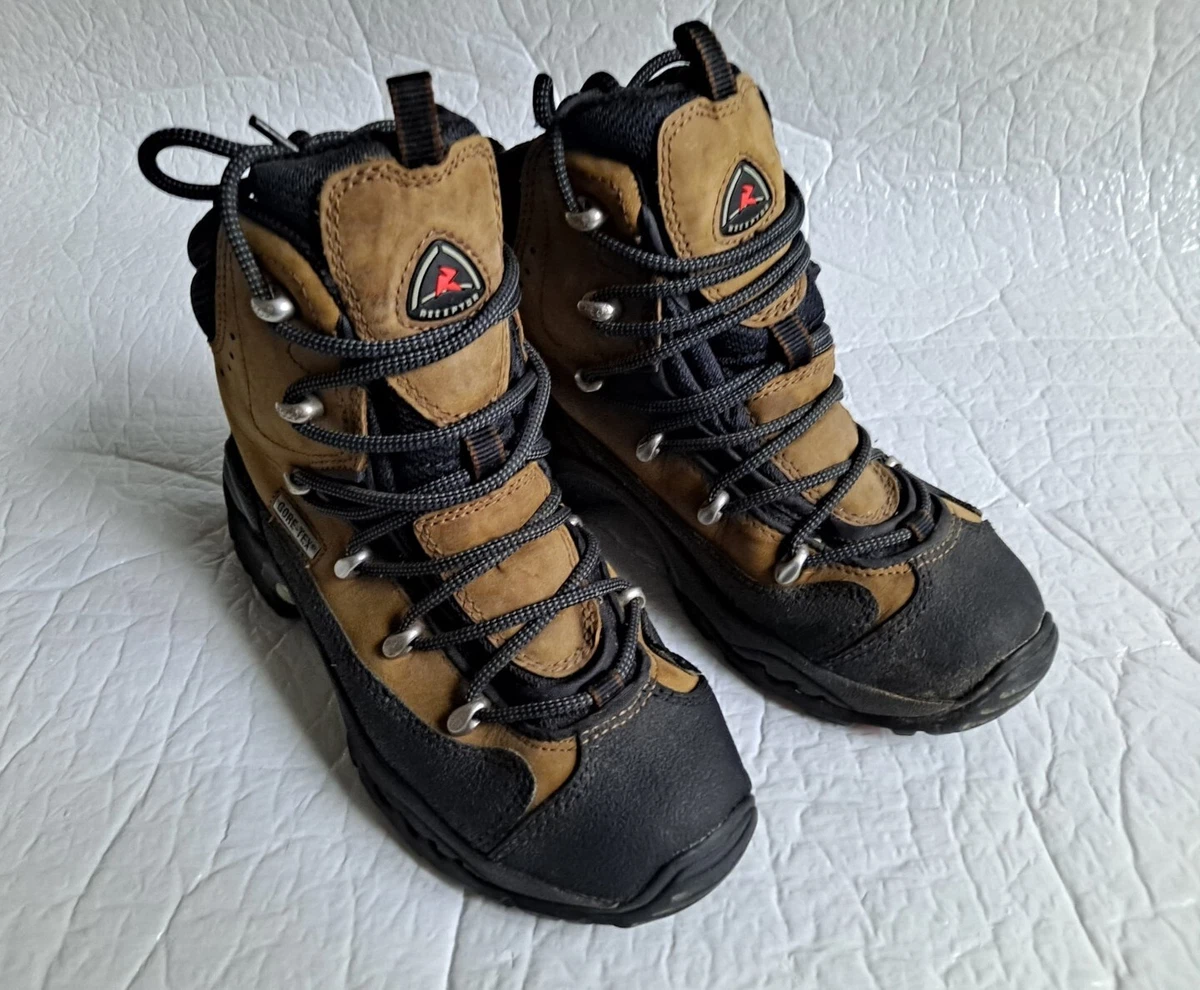 sympatisk forælder unlock ECCO Receptor Tech Weatherproof Gore-Tex Brown Hiking Boots Womens 6.5 EUC.  | eBay