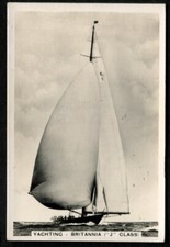 Tobacco Card, Senior Service,SPORTING EVENTS & STARS,1935,Britannia,Yachting,#37