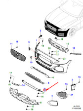 Calandre Jaguar XF