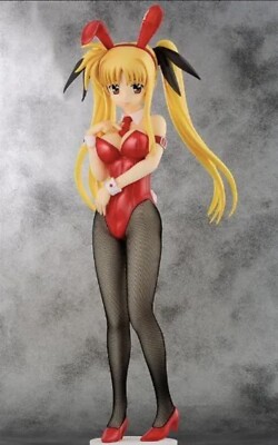 Magical Girl Lyrical Nanoha Fate T. Harlaown Bunny Ver NEU OVP Anime Figur