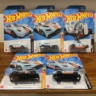 Hot wheels GULF Lot of 5 - Glory Chaser, 32 Ford and Aston Martin Vintage GTE