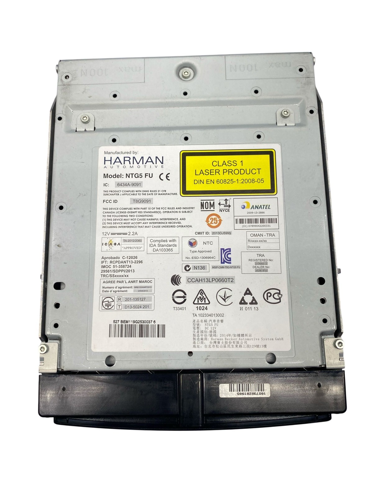 2014-2020 Mercedes S63 AMG W222 OEM Rear Audio Dvd Video Player ...