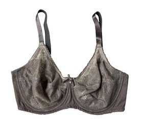 Wacoal Retro Chic Full Figure Underwire Bra 855186  Size 36D  Cappuccino Lace