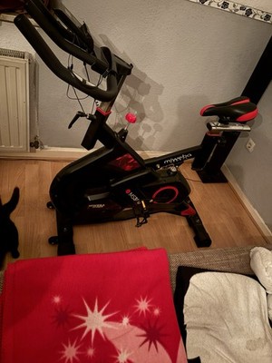 SportPlus Fahrrad Heimtrainer Indoor Fahrrad Fitness Bike für Zuhause