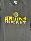NHL T-Shirt Boys L Boston Bruins Hockey Black Short Sleeve Graphic New Tee — photo 2