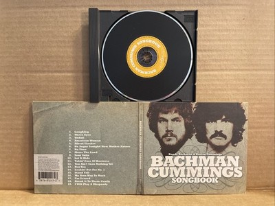 RANDY BACHMAN (BTO) - BURTON CUMMINGS (GUESS WHO) SONGBOOK CD! 2006 SONY/BMG! VG