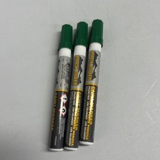 Green Medium Bullet Tip Xylene-Free Rock River  Paint Marker QTY Of 3.  18