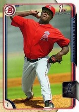 Victor Alcantara 2015 Bowman #BP128 Prospects Los Angeles Angels