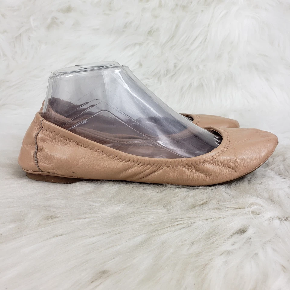 Женские повседневные туфли на плоской подошве SONOMA Jana Nude бежевые желтовато-коричневые кожа без застежек размер США 7,5 М - Изображение 3 из 4