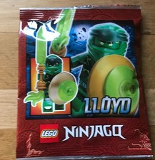 POLYBAG FIGURINE MINIFIGURE LEGO NINJAGO FOIL 892172 LLOYD AVEC LE BOUCLIER VERT