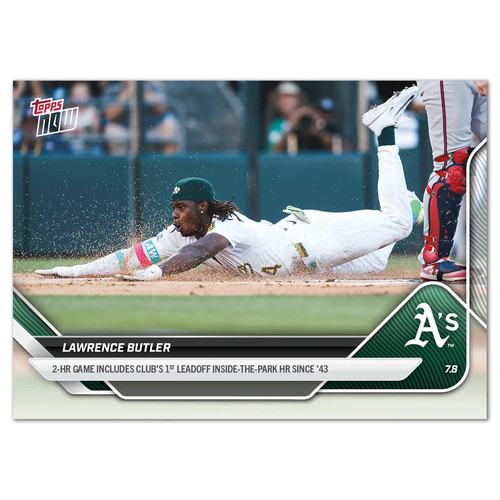 2025 Topps Now 400 Lawrence Butler
